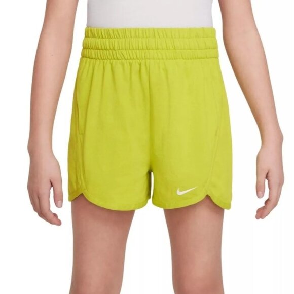 Nike Big Kids' Dri-FIT‎ Breezy High-Waisted Training Shorts Size S NWT - Picture 1 of 3